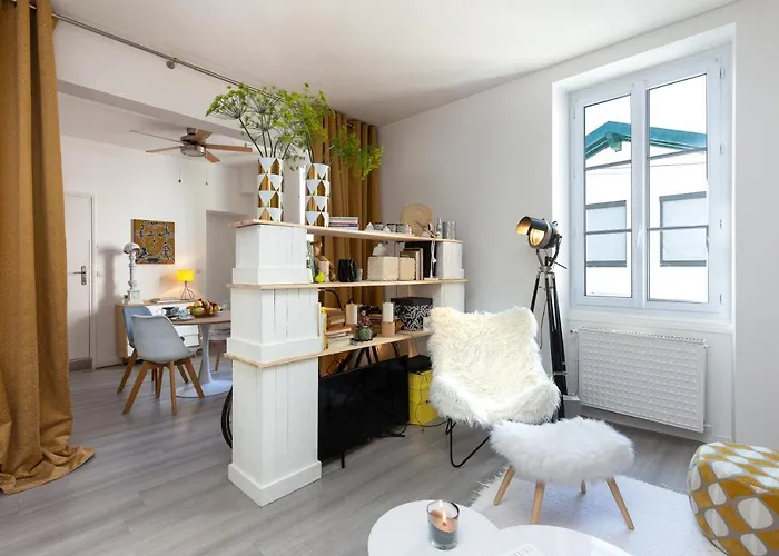 公寓 Beaurivage. Chez Rodolphe 比亚里茨