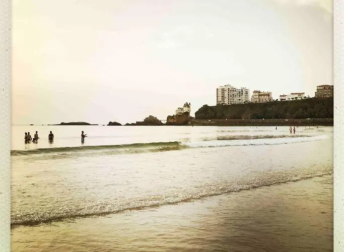 公寓 Beaurivage. Chez Rodolphe 比亚里茨